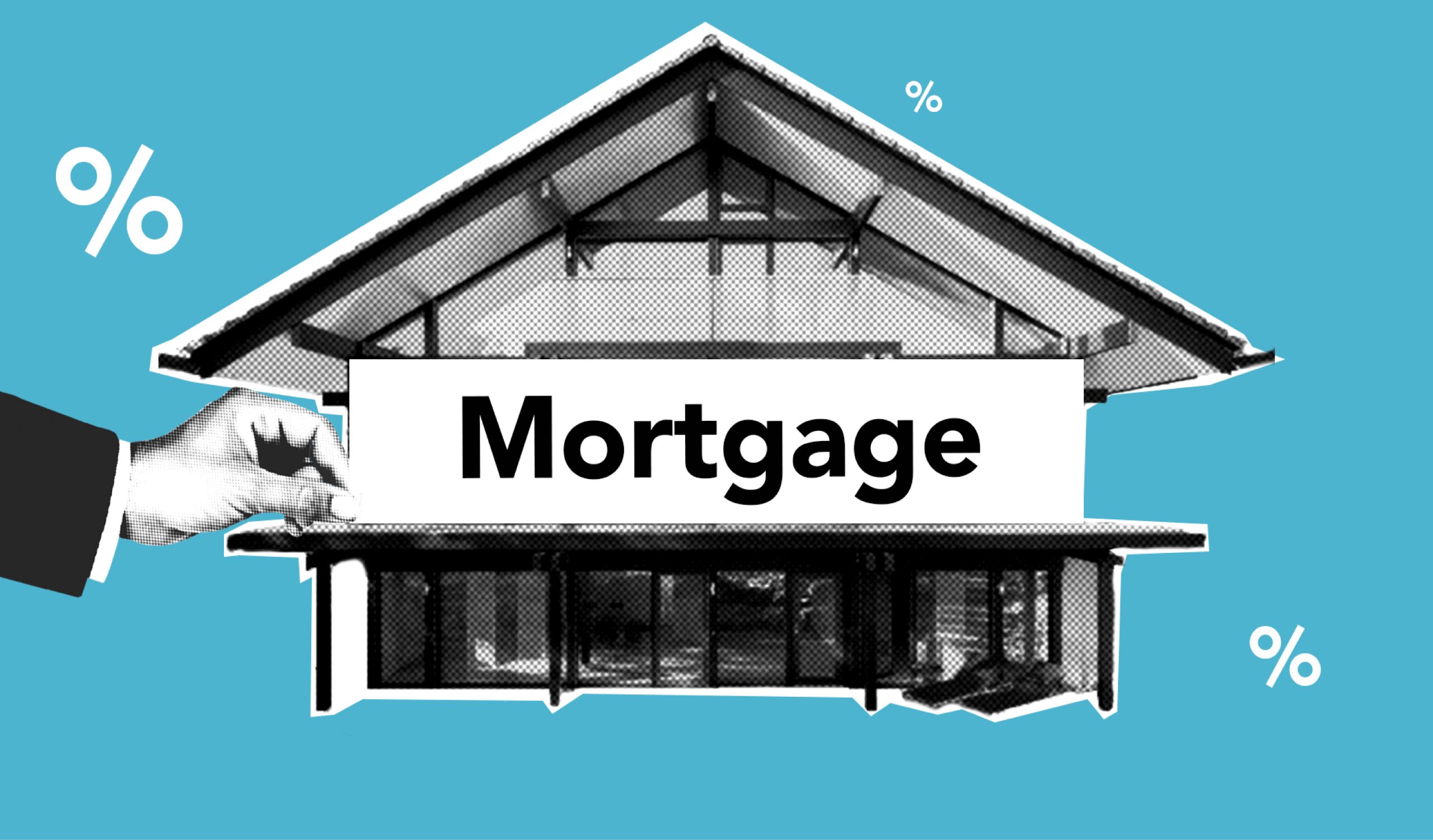 Composition papier agent immobilier hypothèque maison